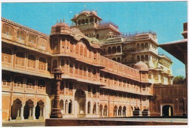 Postcard Chander Mahal Jaipur India