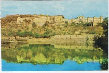 Postcard Amer Fort Jaipur India