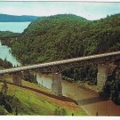 Ontario Postcard Little Pic River Bridge Lake Superior Circle Route