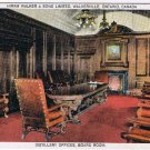 Ontario Postcard Walkerville Board Room Hiram Walker & Sons