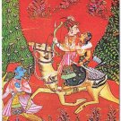 Postcard Art Romance Of Dhola Maru Marwar 18th Century India