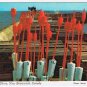 New Brunswick Postcard Eastern Shore Lobster Traps & Buoy Markers