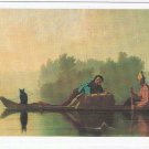 Art Postcard Fur Traders Descending The Missouri Binghham USPS