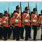 Ontario Postcard Kingston Old Fort Henry Guard Drill Marching In Fours
