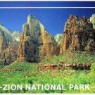 Utah Postcard Zion National Park Court of the Patriarchs