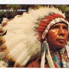 Minnesota Postcard Solway Wayside Cafe North American Native Feather Headdress