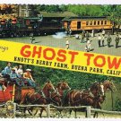 California Postcard Buena Park Knotts Berry Farm Ghost Town