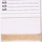 Matchbook Cover Juliana's Private Discotheque Caribe Hilton San Juan Peurto Rico
