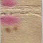 Matchbook Cover Admiral Beatty Hotel Saint John New Brunswick Excise Tax