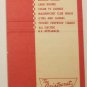 Matchbook Cover E'Questre Inn Burbank California