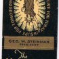 Matchbook Cover Midland Mutual Life Insurance Columbua Ohio