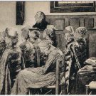 Postcard Art The Sermon Gari Melchers Smithsonian Institution