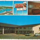 Postcard Ramada Inn Roadside Hotel Evanston Wyoming