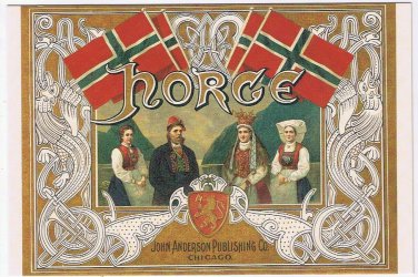 Postcard Norway Norge John Anderson Chicago