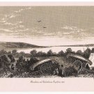 Engraving Reproduction Print H G Hind Assiniboine & Saskatchewan Ex 8 1/2 x 11
