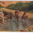 Mexico Postcard Tipos Mexicanos Mexican Type