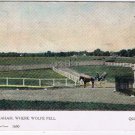 Quebec Postcard Plains Of Abraham Where Wolfe Fell Warwick Bros