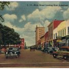 Postcard Main Street Looking East Lakeland Florida