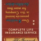 Matchbook Cover Mortimer H Talmud Insurance Brooklyn New York