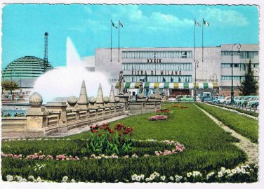 Italy Postcard Milan Trade Fair Entrance Of Honour