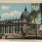 Postcard St James Cathedral Montreal Quebec By Thomas Farmer