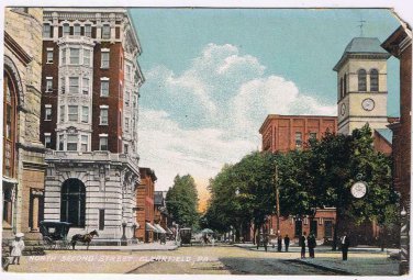 Pennsylavania Postcard Clearfield North Second Street Regal 5 & 10