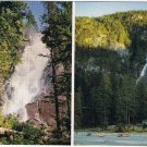 British Columbia Postcard Shannon Falls Vancouver Squamish Highway