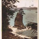 British Columbia BC Postcard Siwash Rock Stanley Park Vancouver