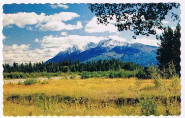 British Columbia BC Postcard Canoe Mountain Monashee Range