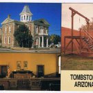Arizona Postcard Tombstone Original Cochise County Courthouse Multi View