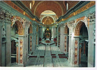 Italy Postcard Rome St Peter's Basilica