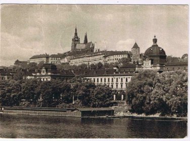 Czechoslovakia Postcard Prague Praha Hradcany