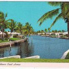 Florida Postcard Pompano Beach Lighthouse Point Homes