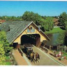 Pennsylvania Postcard Frankenmuth Zehnder Holz-Brucke Covered Bridge