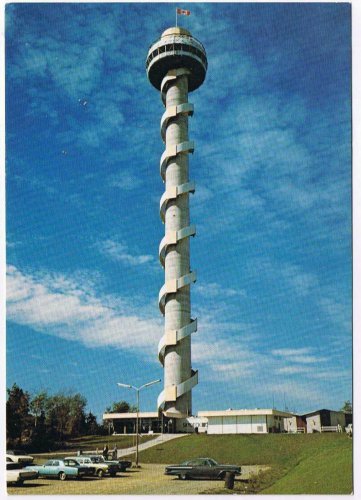 Ontario Postcard 1000 Island Skydeck Hill Island St Lawrence River