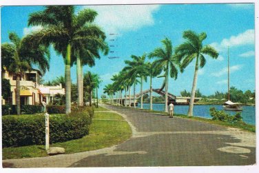 Postcard Marine Way Delray Beach Florida