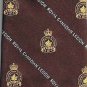 Royal Canadian Legion Necktie Brown Gold Watson