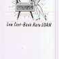 Matchbook Cover Security National Bank Of Racine Wisconsin New TV