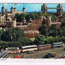 England UK  Postcard Tower of London Busses