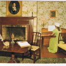 Ontario Postcard Toronto Black Creek Pioneer Village Burwick House Parlour