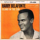 Harry Belafonte Island In The Sun 45 rpm Cocanut Woman Lead Man Holler