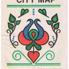 Ontario Roadmap Kitchener Waterloo City Map 1990