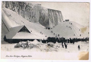 Postcard The Ice Bridge 1906 J Murray Jordan Publisher