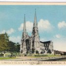 Quebec Postcard Along CNR Basilica Of Ste Anne de Beaupre
