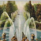 Postcard Peterhof Private Garden Of The Czar Of Petersburg Russia