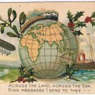 United Kingdom Postcard Across The Land Across The Sea Wildt & Kray 1918 WW1