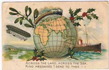 United Kingdom Postcard Across The Land Across The Sea Wildt & Kray 1918 WW1