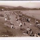 Postcard RPPC The Beach Blue Anchor Somerset United Kingdom
