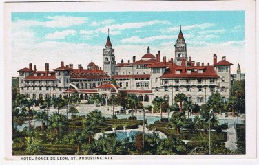 Postcard Hotel Ponce De Leon St Augustine Florida