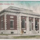 Postcard U S Post Office Columbia Tennessee Woldridge Co